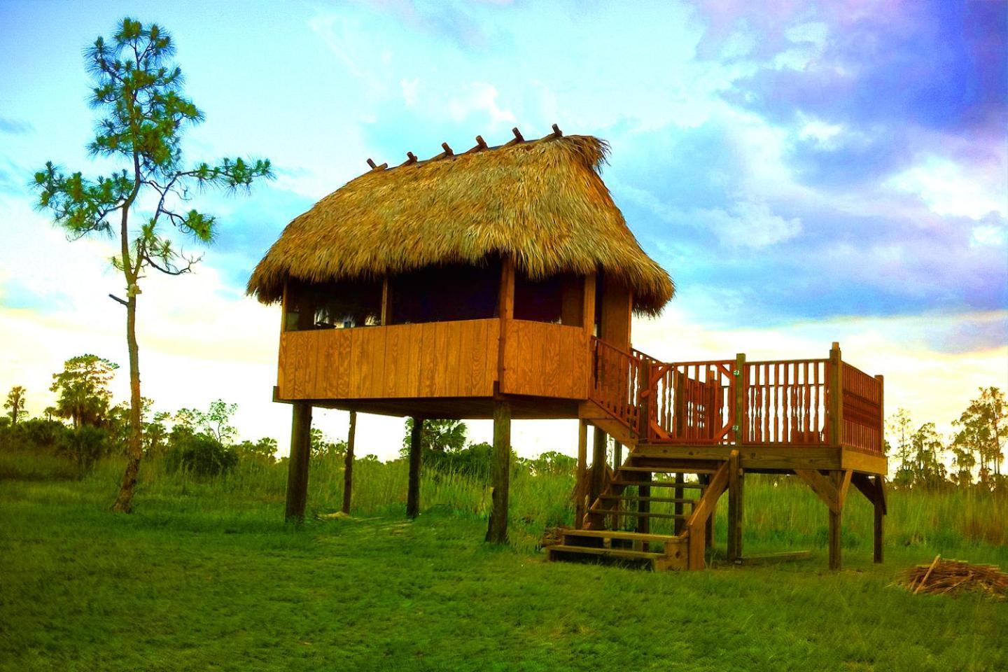 Everglades Chickee Cottage & Bungalow - Ochopee Kültér fotó